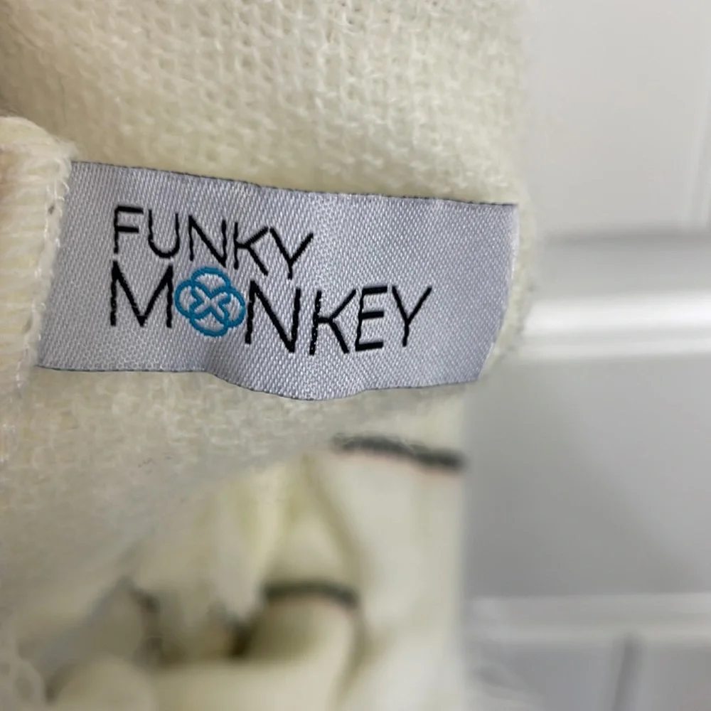 Funky‎ Monkey Plaid infinity Scarf
